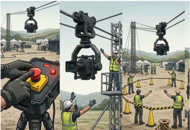 How Do You Clear the Camera Drop Zone Safely