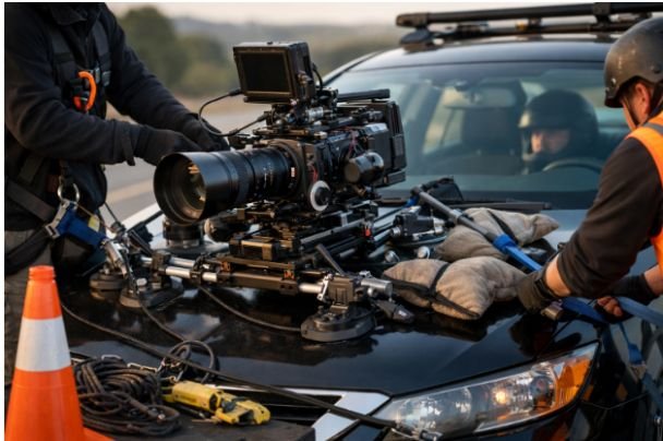 What Safety Tethers and Backups Does a Car Camera Rig Need