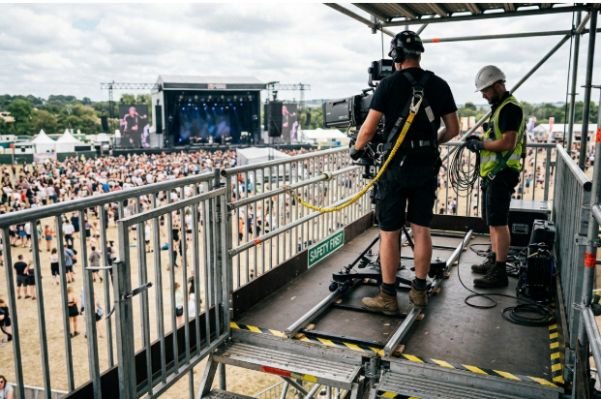 How Should Camera Equipment Be Secured at Height