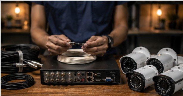 1. Coaxial and Siamese Cabling (RG59 & RG6)