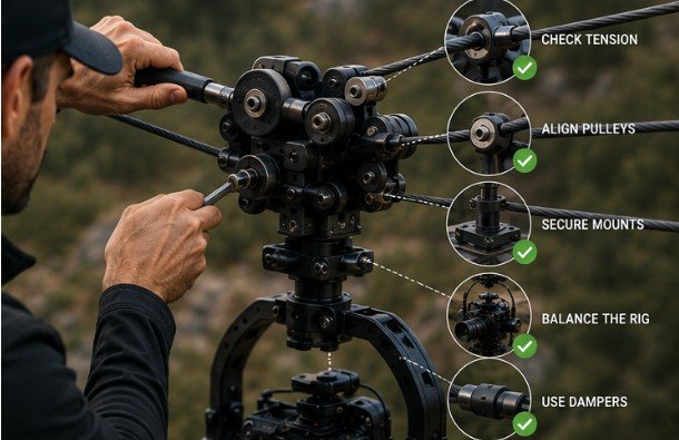 2. Tensioning and Dual-Line Rigging