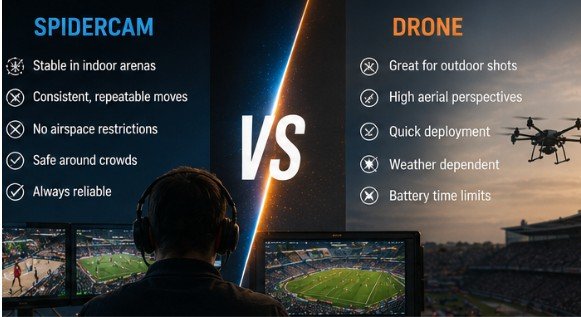 A Five-Point Test for Watching Spidercam Like an Operator