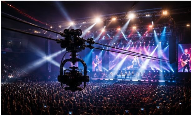 Artistry Behind Cable Camera System For Concert Venues