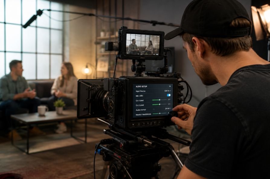 Audio Customization Belongs in the Camera Setup