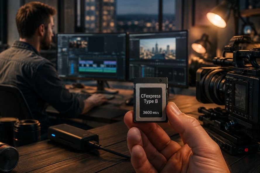 CFexpress Type B: More Bandwidth for Demanding Workflows