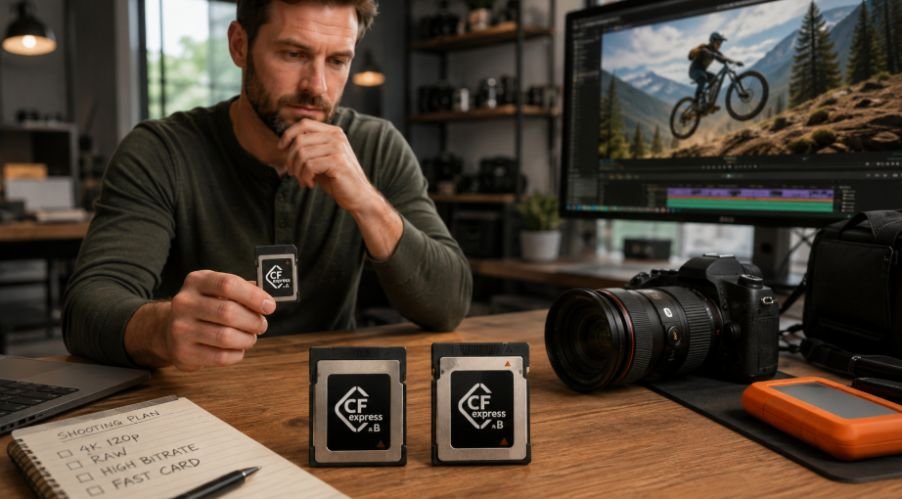 Choosing Between Different Types of High-Speed CFexpress Cards