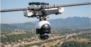 How Overhead Cable Cameras Work Behind Flying Broadcast Shots