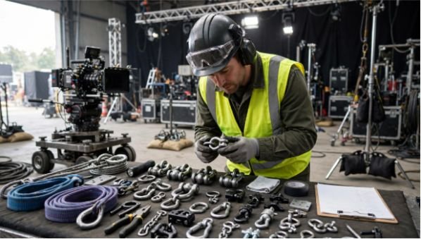 How To Inspect Rigging Hardware Before Filming Safely