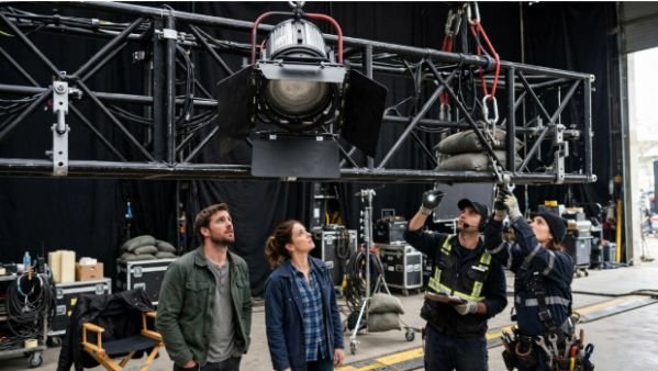 How to Secure Film Equipment Above Performers Safely