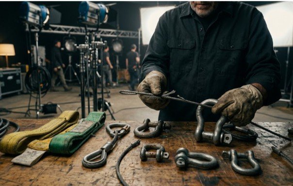 Inspect Film Rigging Hardware Before Use