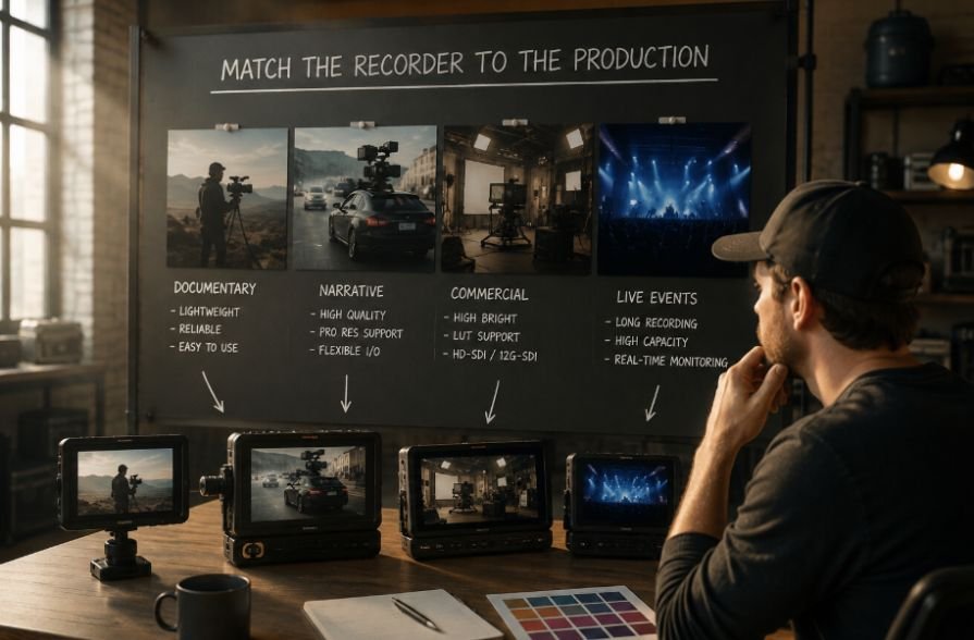 Match the Recorder to the Production