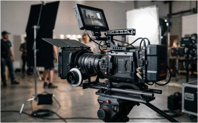 15mm rod system setup for cinema camera rigs