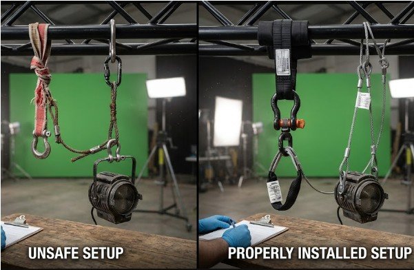 Spot Improper and Makeshift Rigging