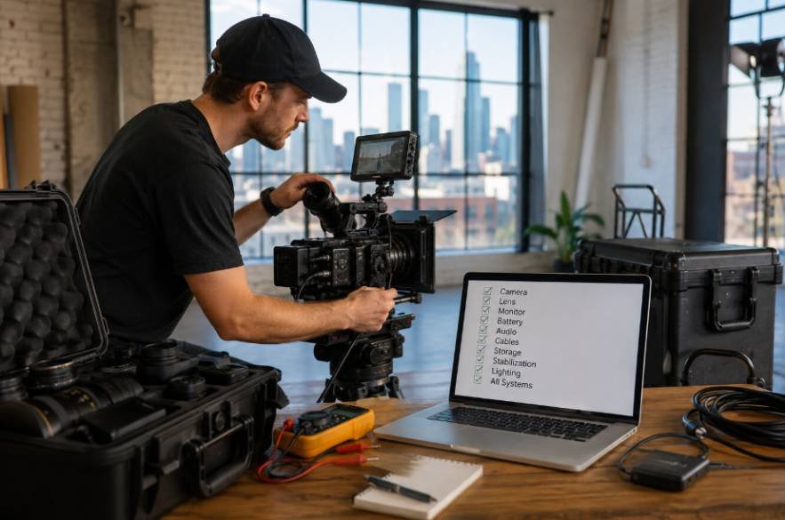 Test Everything Before the Shoot