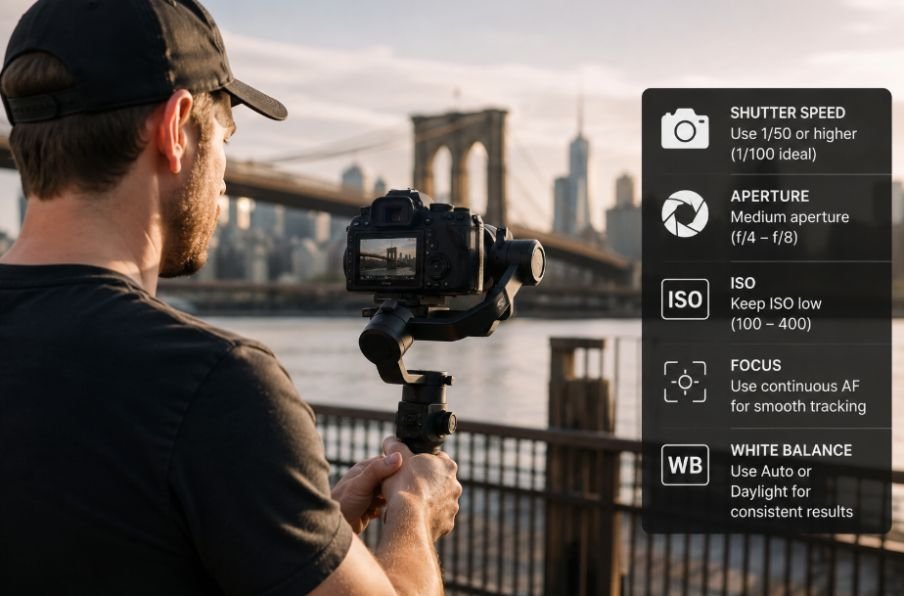 Use Camera Settings That Help Stabilization