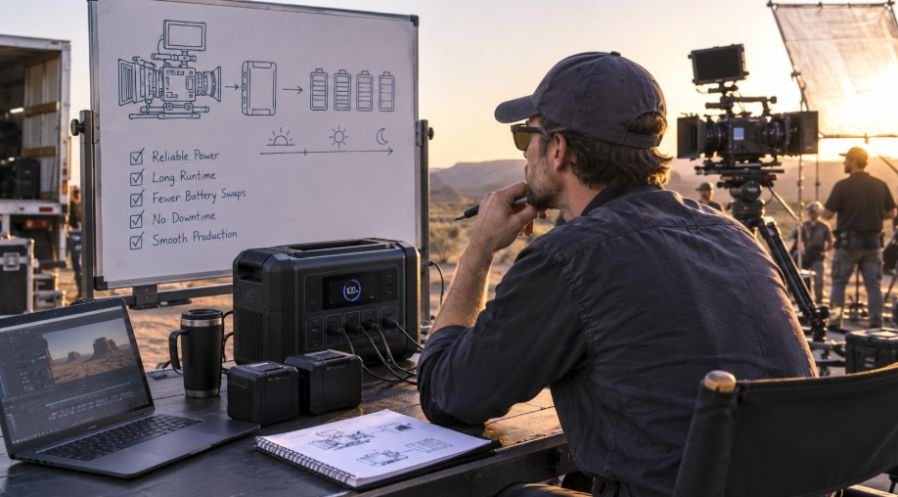 Why Power Planning Matters on Long Cinema Shoots