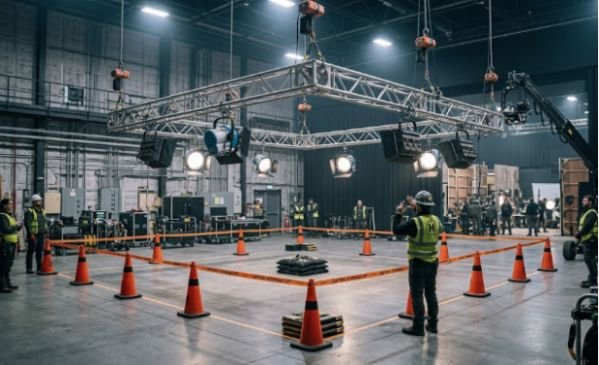 Why Suspended Load Safety Rules for Film Sets Start With Exposure Control