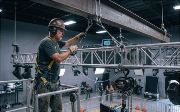 Electrical Clearance Around Film Rigging