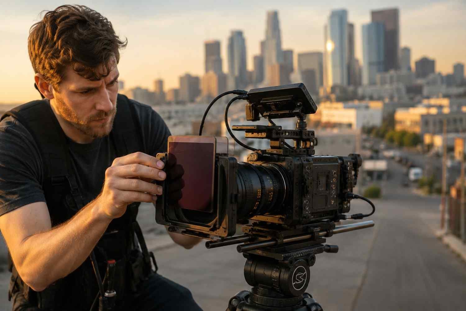 How 4x5.65 Filter Systems Fit Into a Modern Cinema Camera Setup
