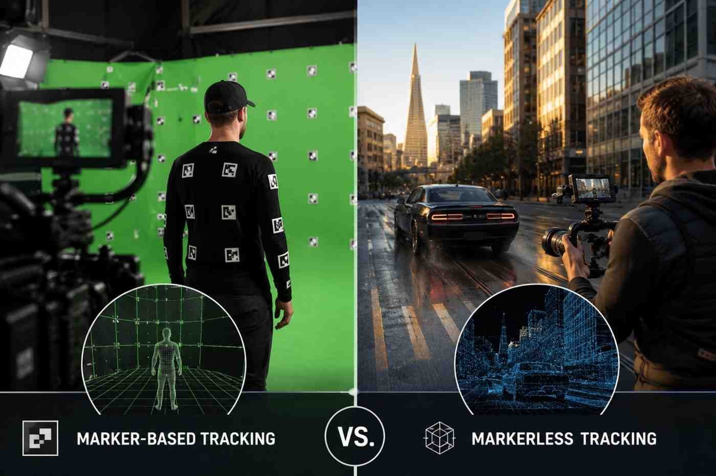 Marker-Based vs. Markerless Tracking