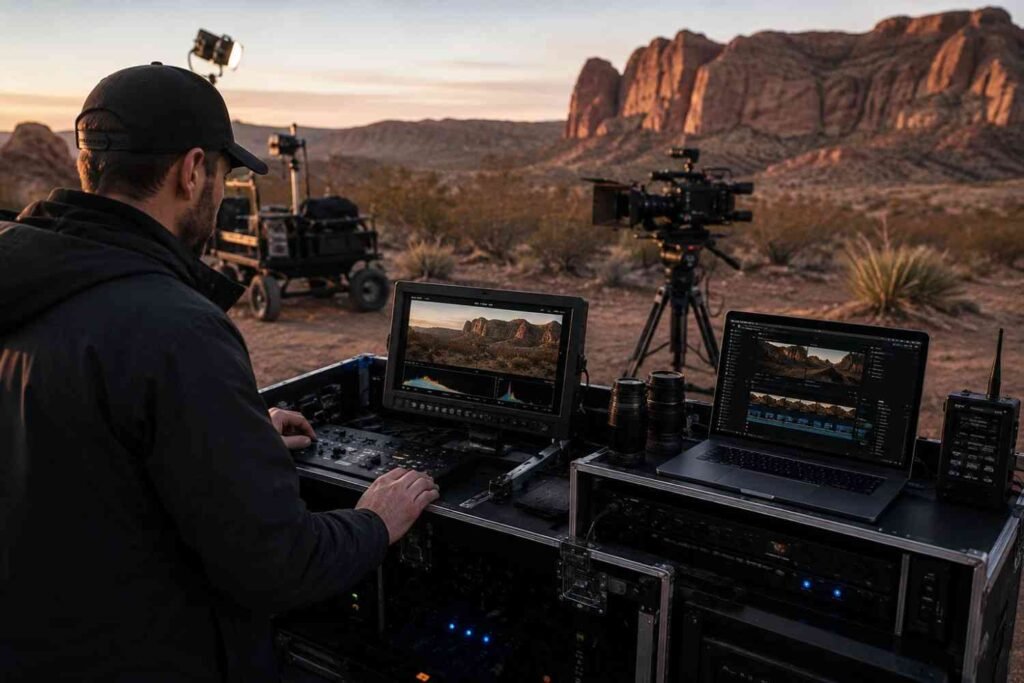 Portable Cinema Production Systems for Smarter On-Location Filmmaking
