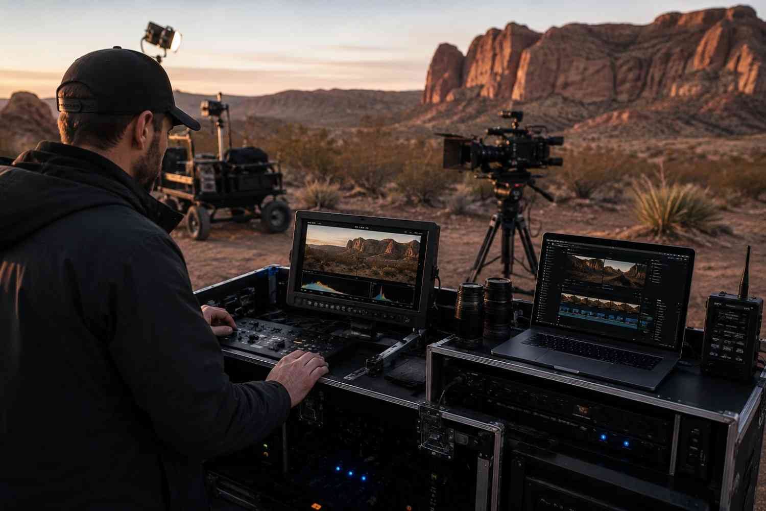 Portable Cinema Production Systems for Smarter On-Location Filmmaking