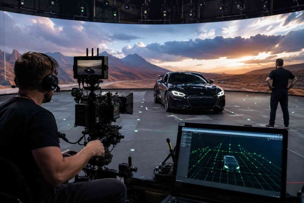 Real-Time Camera Tracking Systems for Precise In-Camera VFX