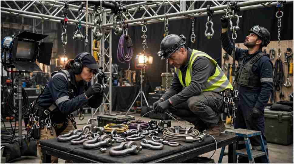 film rigging hardware load ratings explained