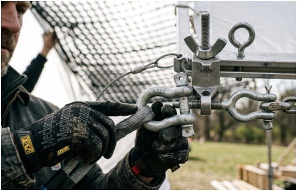 Rigging Hardware, Ballast, and Guy-Line Control