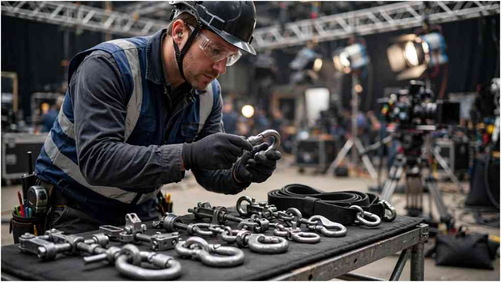 rigging hardware inspection intervals for film production