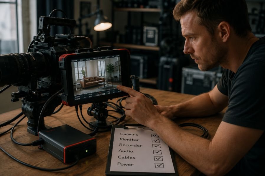 Test the Complete Setup Before Shooting