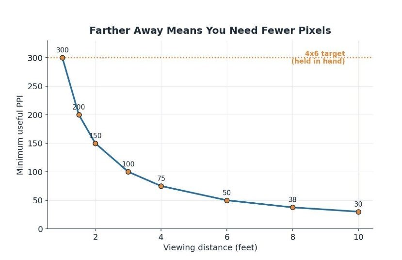 Viewing Distance Changes Everything