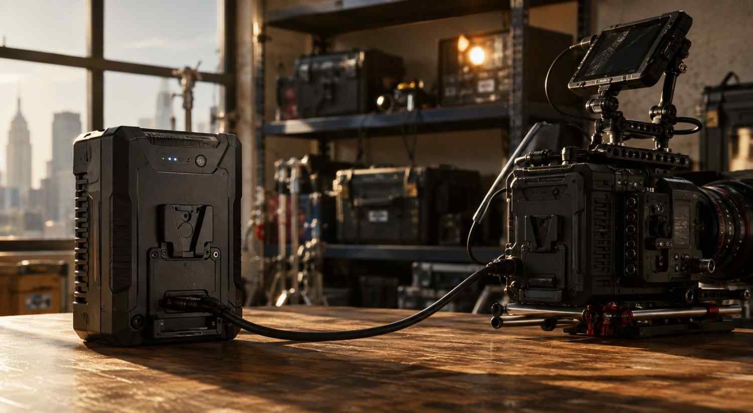Why a V Mount Battery Setup Makes Sense
