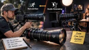 Zoom Cine Lens Options for Run-and-Gun and Studio Filmmaking
