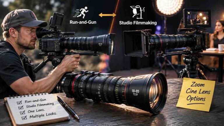 Zoom Cine Lens Options for Run-and-Gun and Studio Filmmaking