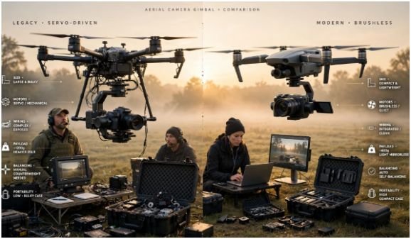 How Did the Three-Axis Camera Mount Work?